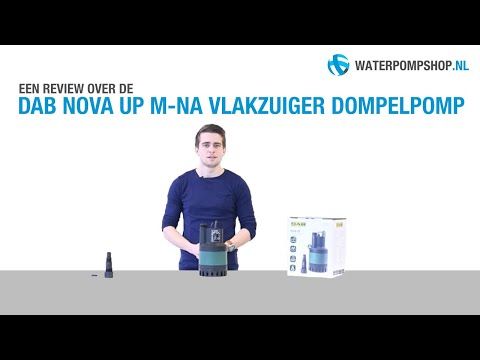 DAB Nova Up 300 M-AE con manguera de drenaje de 7 metros