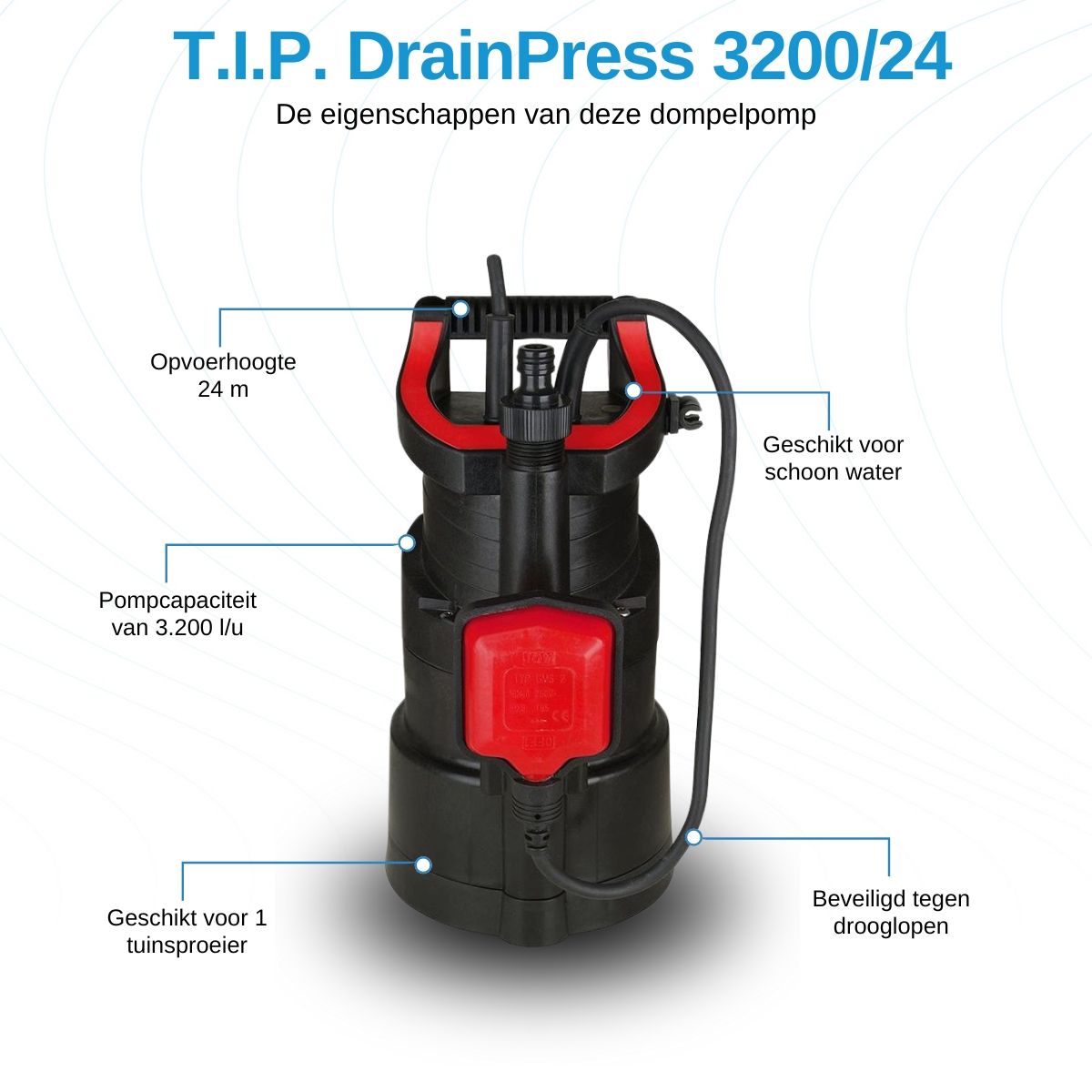 T.I.P. DrainPress 3200/24