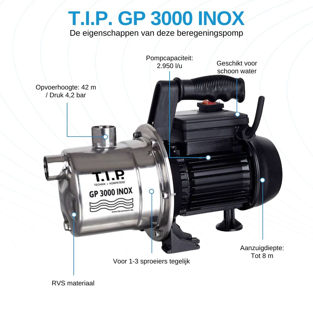 T.I.P. GP 3000 INOX