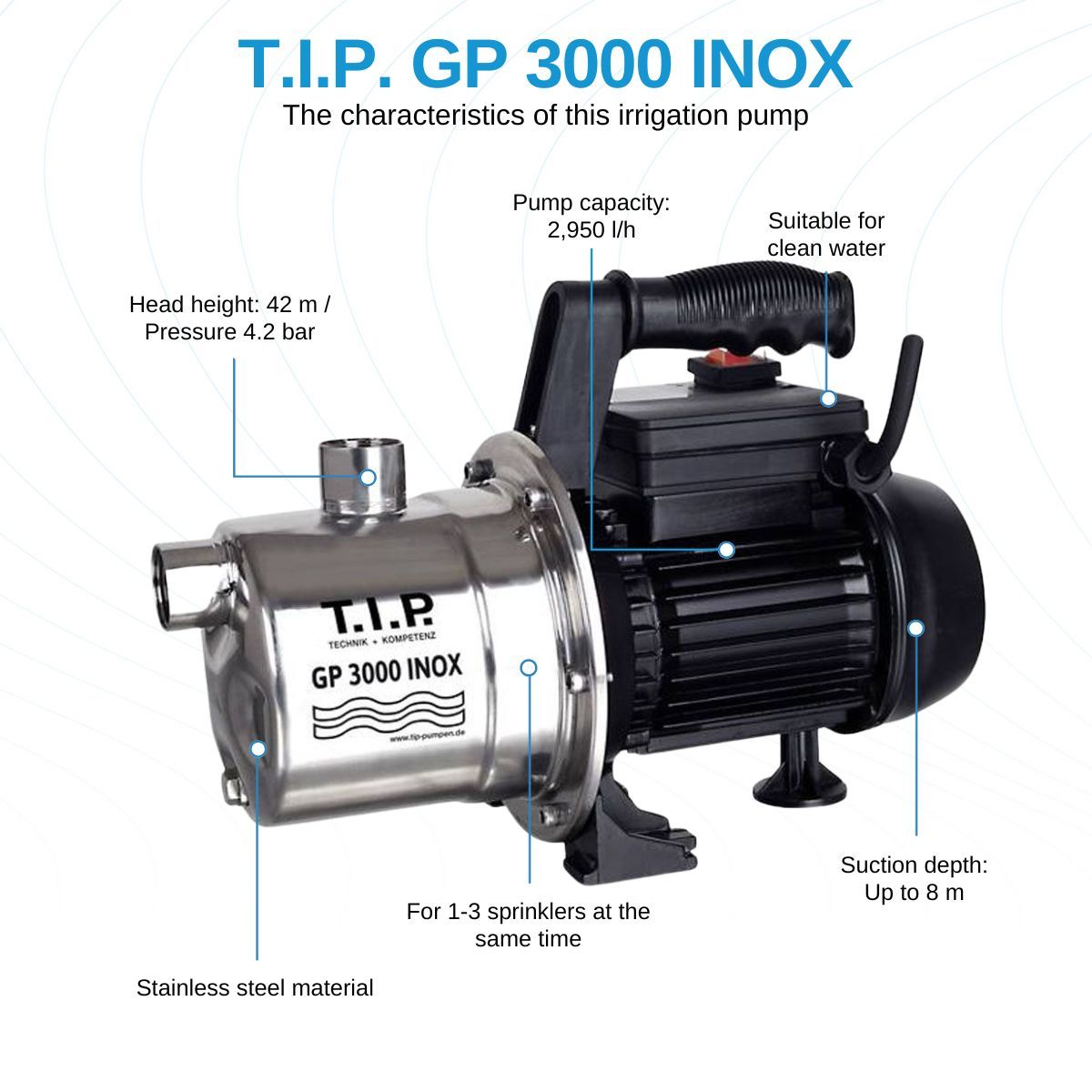 T.I.P. GP 3000 INOX