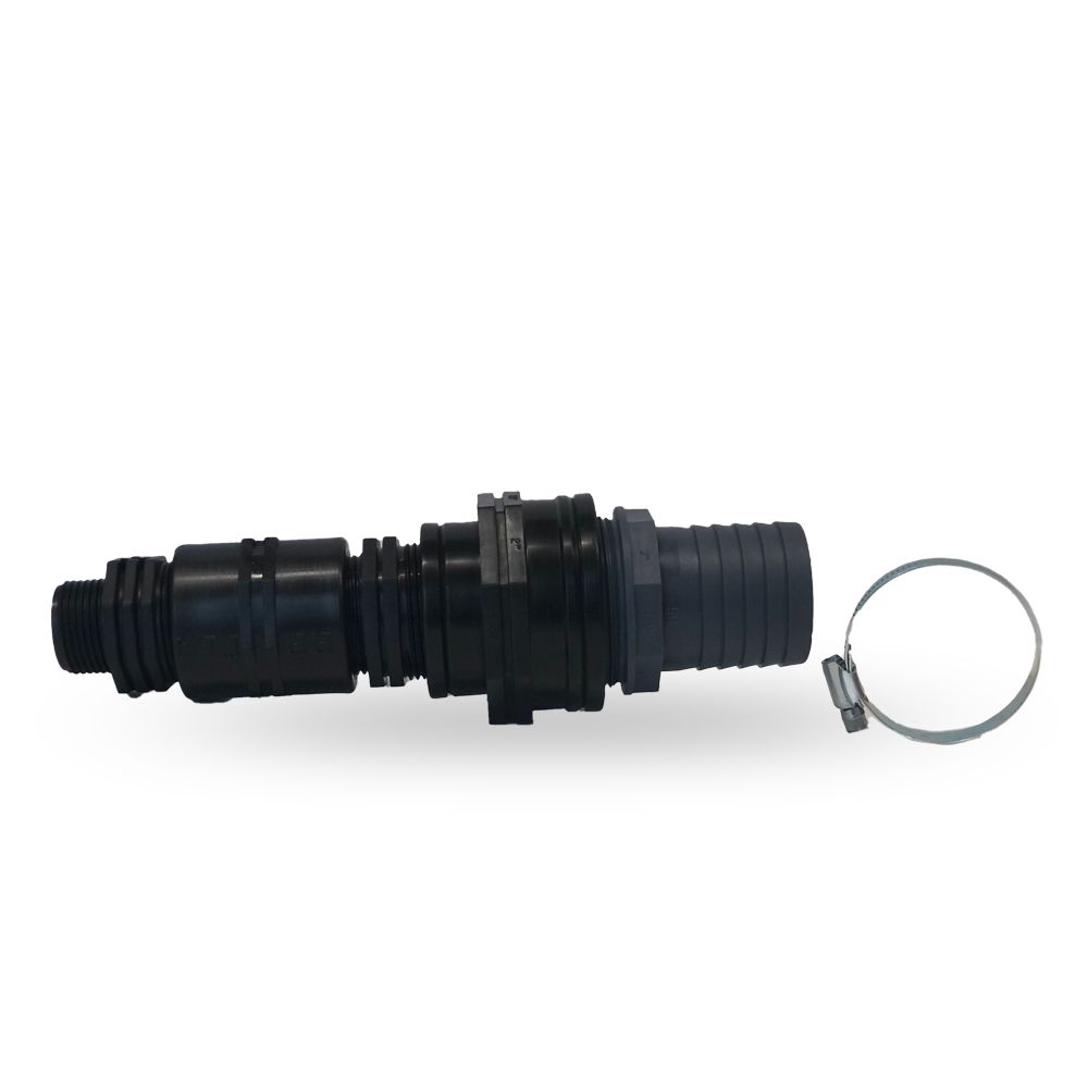 Anschluss-Set für einen 50 mm Gartenschlauch