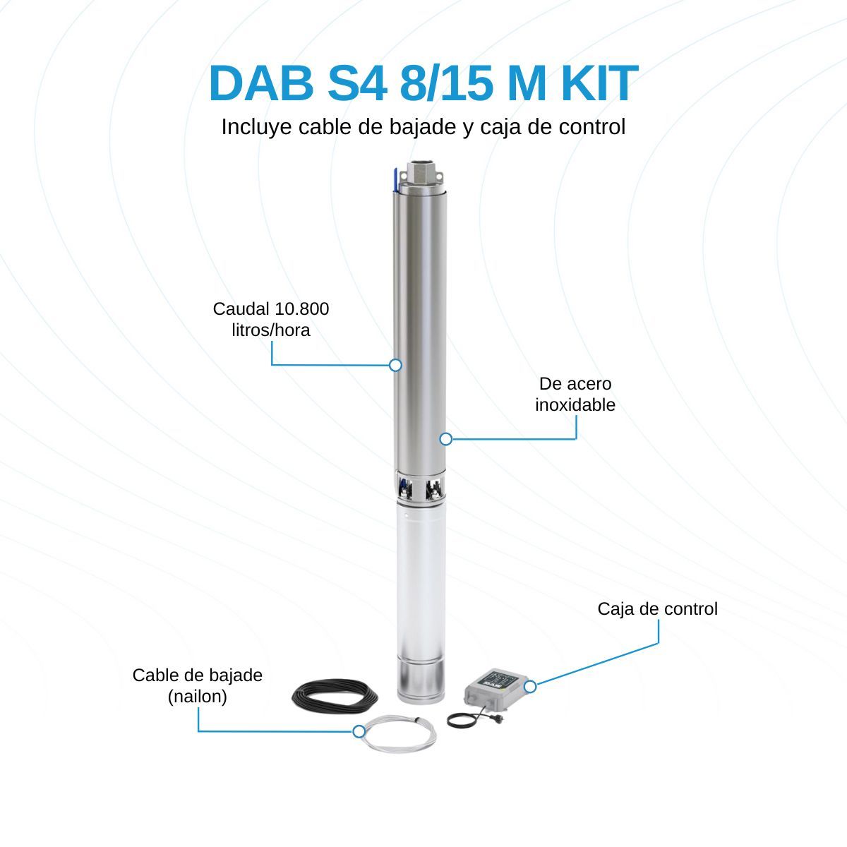 DAB S4 8/15 M KIT