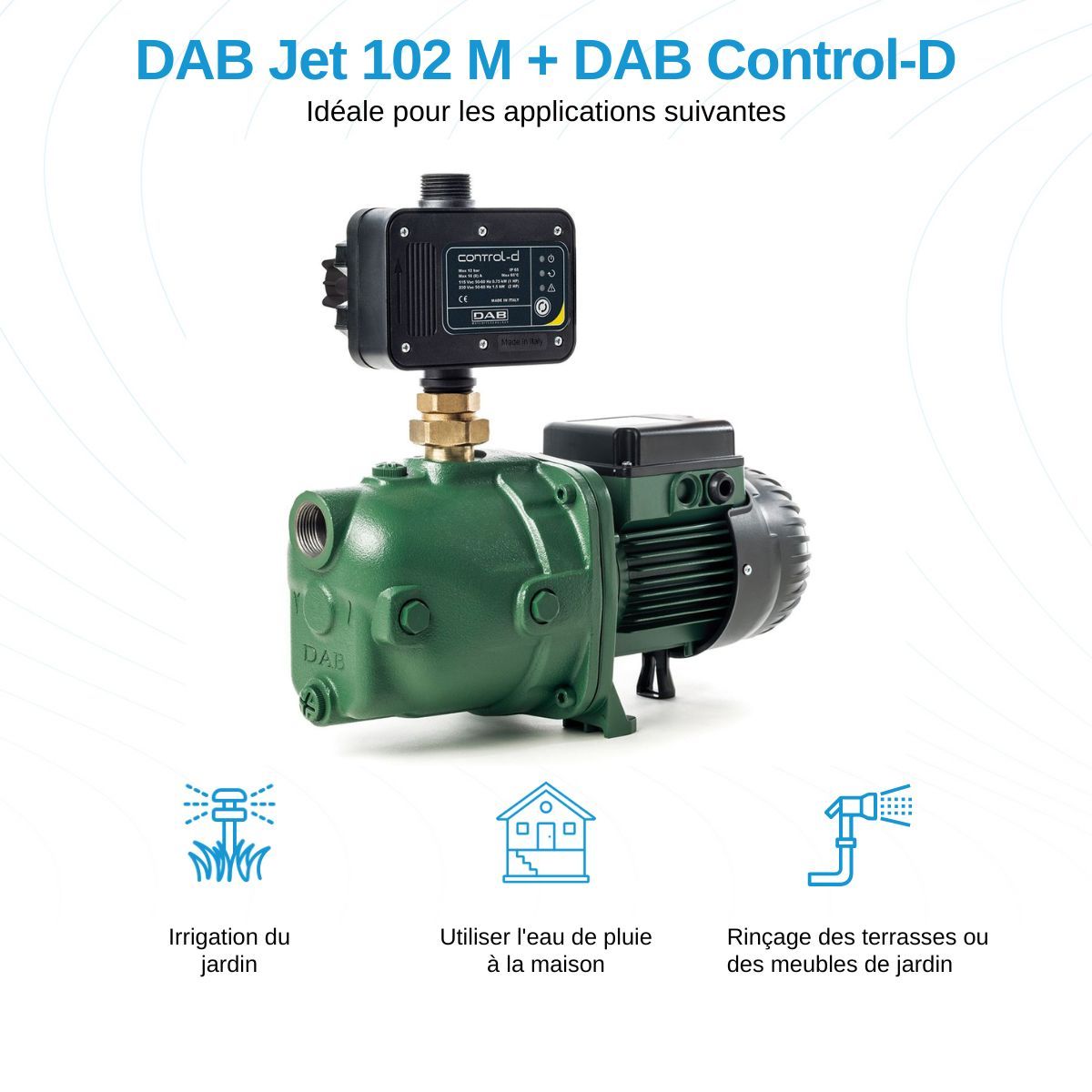 DAB Jet 102 M + DAB Control-D