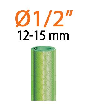 Gardena-type hose connector 13 - 15 mm