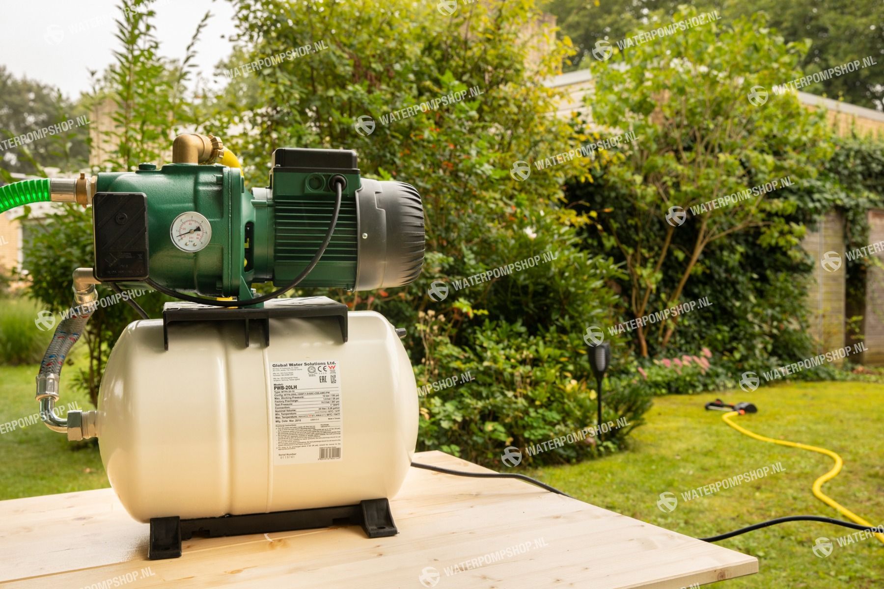 DAB Aquajet 82/20 M met aanzuigslang 7 meter en voorfilter