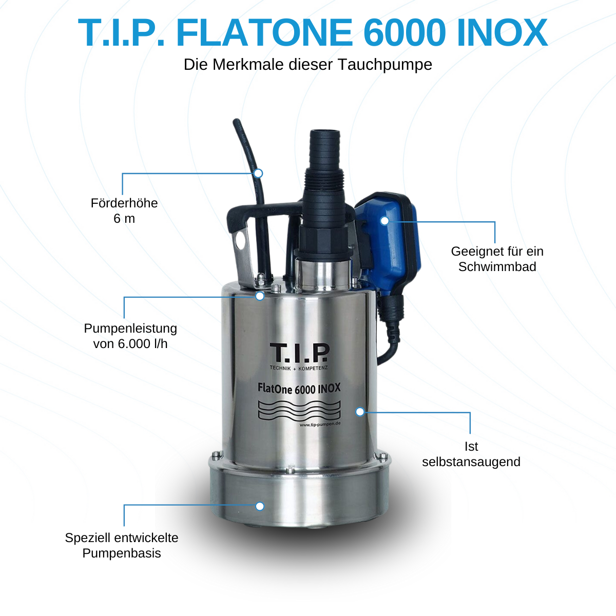 T.I.P. FLATONE 6000 INOX