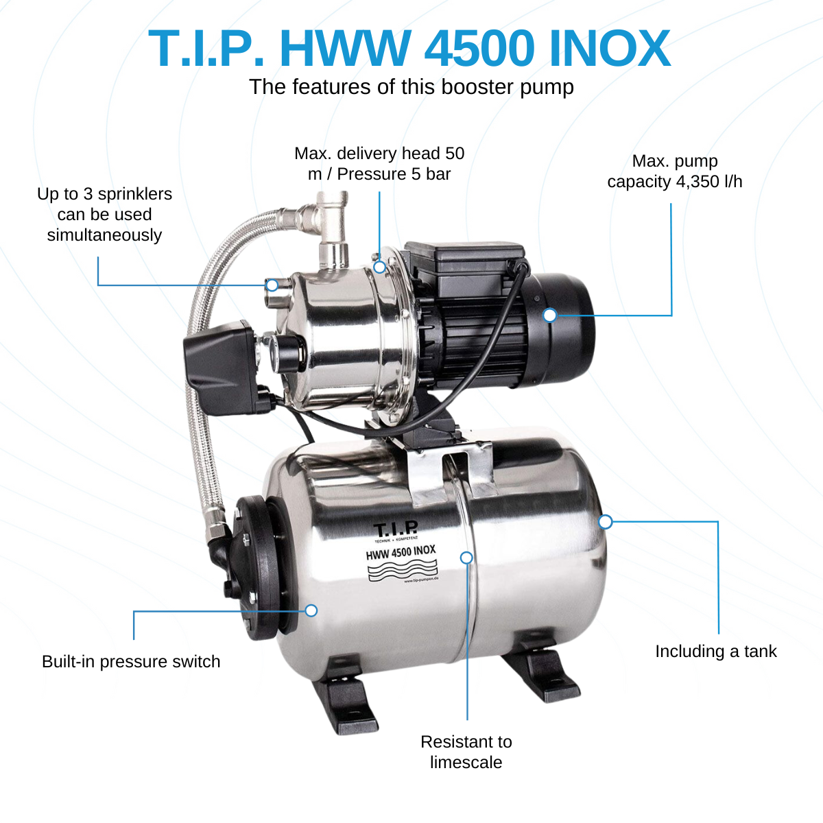 T.I.P. HWW 4500 INOX